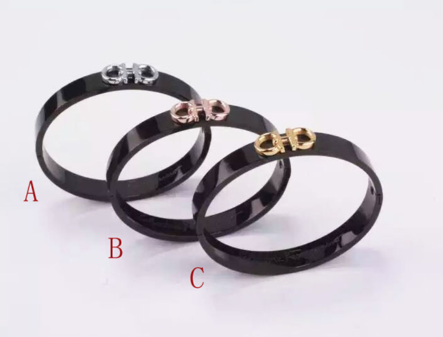 Ferragamo Women Bracelets Sliver / Rose Gold / Gold Double Gancio Buckle